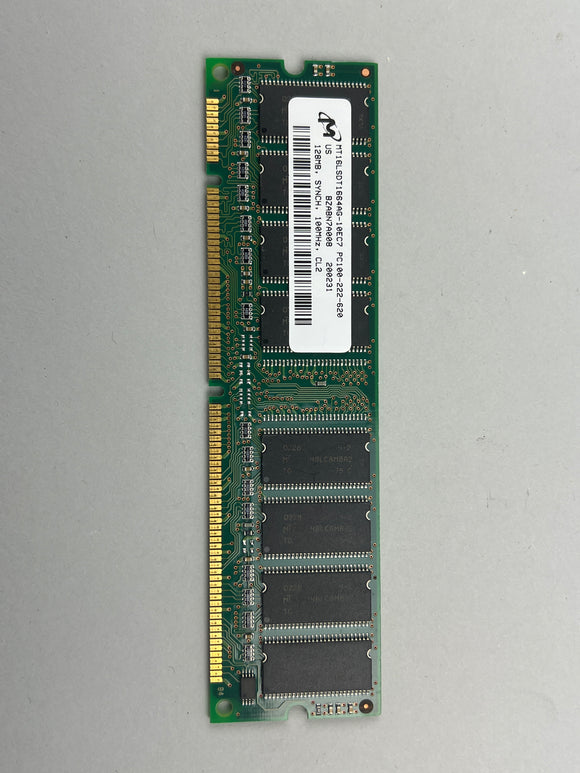 MT16LSDT1664AG-10EC7 Micron 128MB DIMM Memory Module