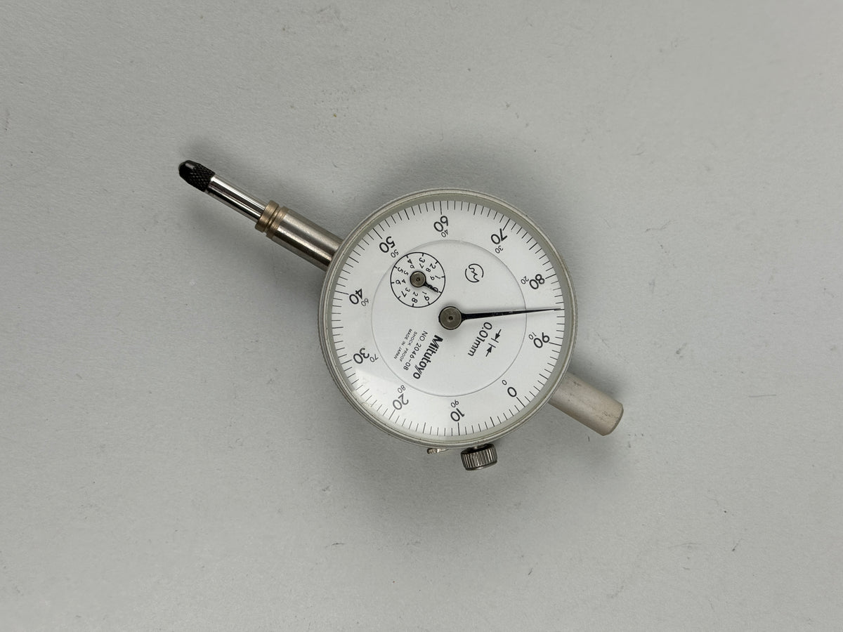 確認ページです。 Mitutoyo 2046-08 Dial Gauge 0.01-10mm Shock Proof Precision