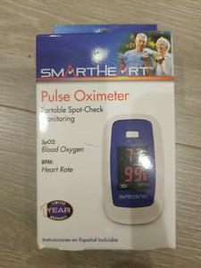 Smartheart Pulse Oximeter: Portable Spot-Check Monitoring