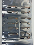 Set of 13 Carbon Brushes for CT Applications