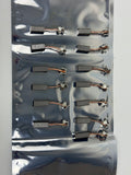 Set of 13 Carbon Brushes for CT Applications