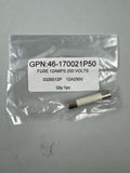 SET OF 5 GE FUSES: 46-170021P50 / 99183979 46-170021P15 / 5118644 46-170021P106