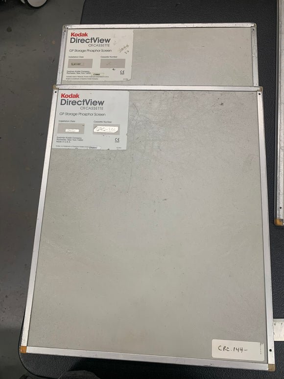 KODAK 35CM X 43CM DIRECTVIEW CR CASSETTE WITH GP STORAGE PHOSPHOR SCREEN