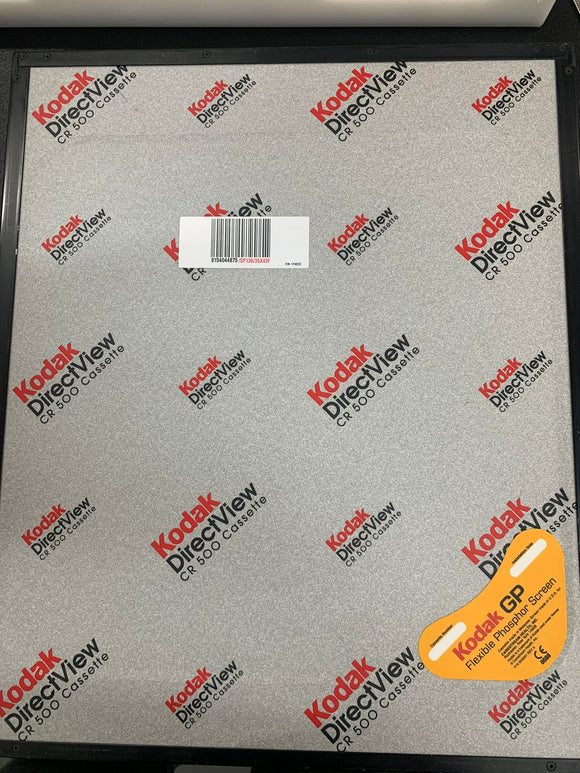 KODAK DIRECTVIEW 35CM X 43CM CR 500 CASSETTE WITH A GP FLEXIBLE PHOSPHOR SCREEN