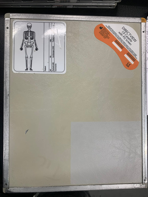KODAK DIRECTVIEW 24CM X 30CM CR CASSETTE WITH PQ SCREEN