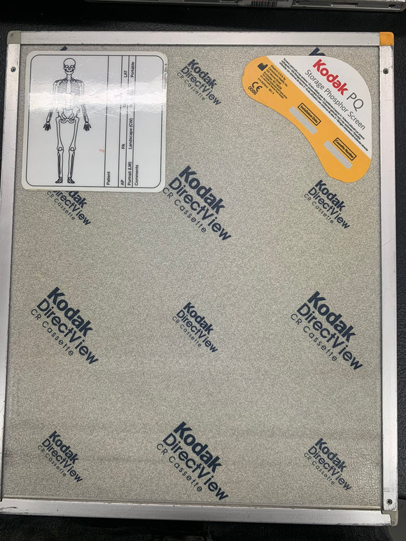 KODAK DIRECTVIEW 24CM X 30CM CR CASSETTE WITH STORAGE PHOSPHOR SCREEN