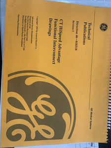 GE CT HISPEED ADVANTAGE FUNCTIONAL INTERCONNECT DRAWINGS
