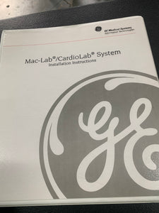 GE INSTALLATION INSTRUCTIONS FOR MAC-LAB CARDIOLAB SYSTEM – Puma Export ...