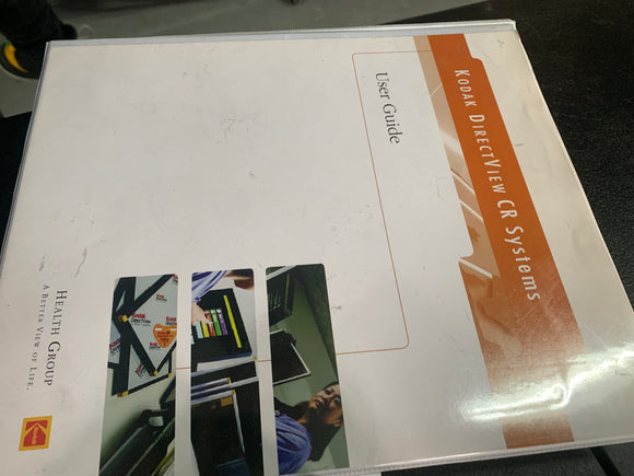 KODAK DIRECTVIEW CR SYSTEMS USER GUIDE