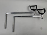 Set of two stirrups for Midmark Ritter exam tables