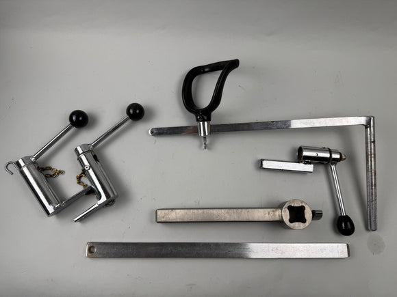 Lot of accessories and replacement parts for Midmark Ritter exam tables
