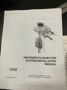 EMPOWER CTA INJECTOR INSTALLATION MANUAL