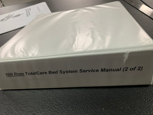 HILL ROM TOTALCARE BED SYSTEM SERVICE MANUAL (2 OF 2)