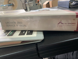 OEC UROVIEW 2000 TABLE SERVICE MANUAL, 00-872846-01