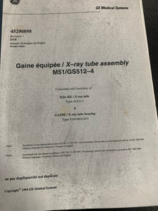 GE TUBE ASSEMBLY GUIDE 45290898
