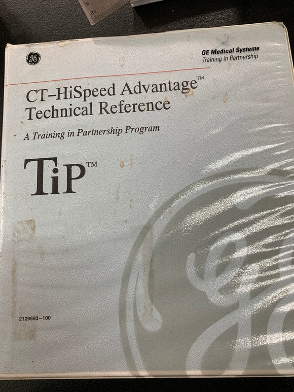 GE CT HISPEED ADVANTAGE 2129693-100