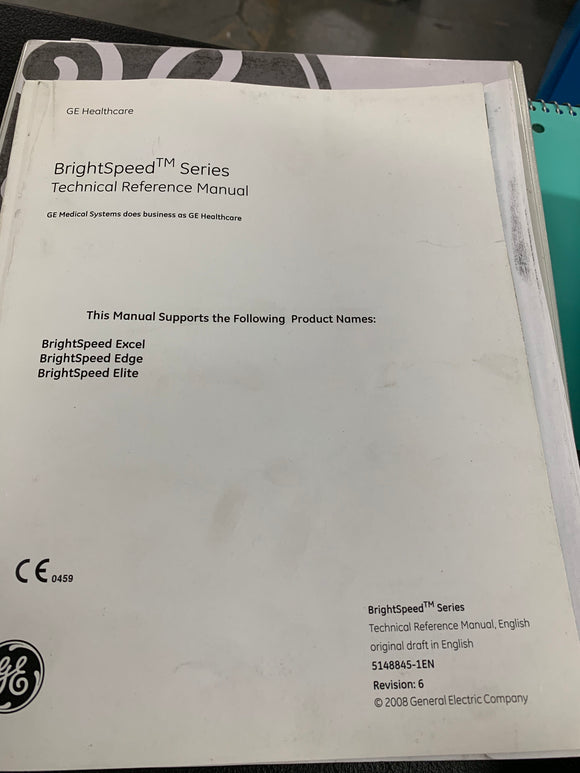 GE BRIGHTSPEED SERIES REFERENCE MANUAL