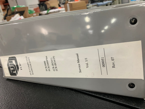 FUJI SERVICE MANUAL FOR FCR5000, AND FCR5000PLUS