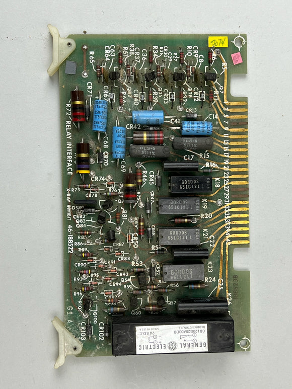 46-188522G1 Relay Interface Board for GE Advantx Rad Room