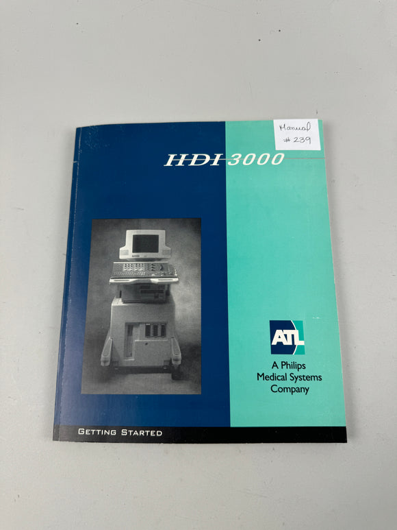HDI 3000 PHILIPS MEDICAL SYSTEMS