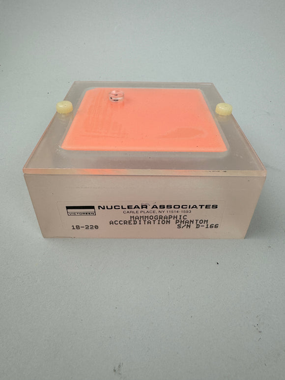 NUCLEAR ASSOCIATES MAMMOGRAPHY PHANTOM MODEL 18-220