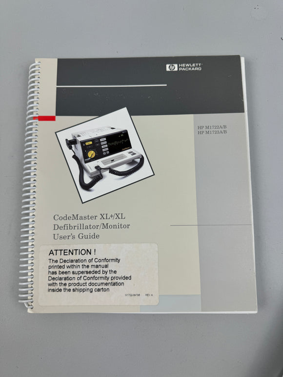 HP P/N M1722-84798 REV A