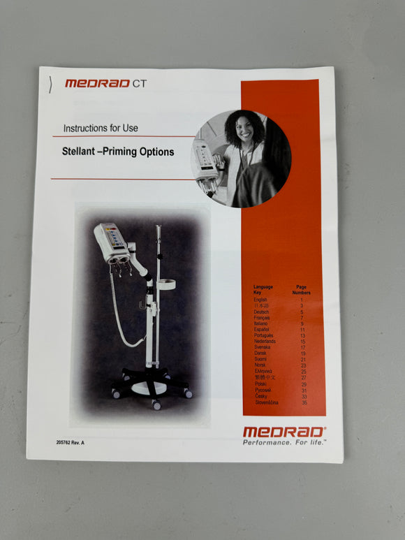 MEDRAD CT 205762 REV A