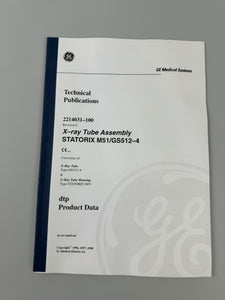 GE MEDICAL SYSTEMS 2214031-100 REV 0