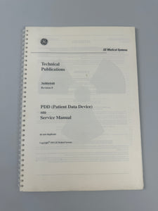 GE MEDICAL SYSTEMS 36006048 REV 0