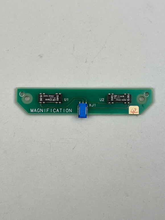 GE MAGNIFICATION BOARD 200 PL6 P/N 2119388-C