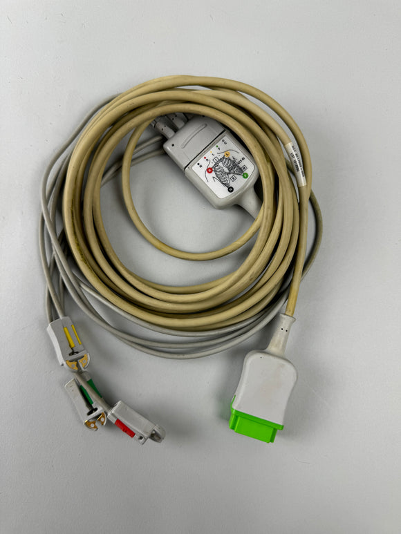 GE 2017003-001 ECG Trunk Cable with 5 leads