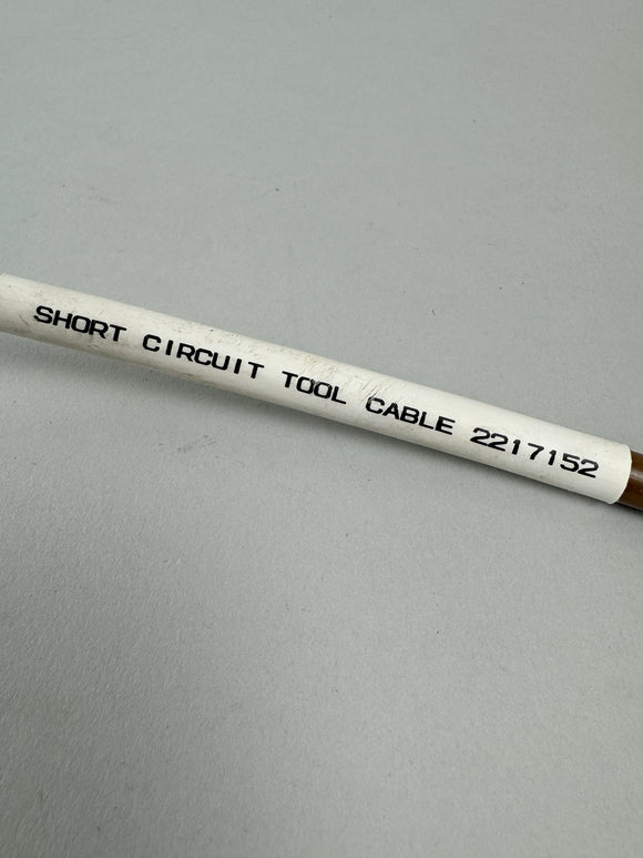 GE SHORT CIRCUIT TOOL CABLE P/N 2217152