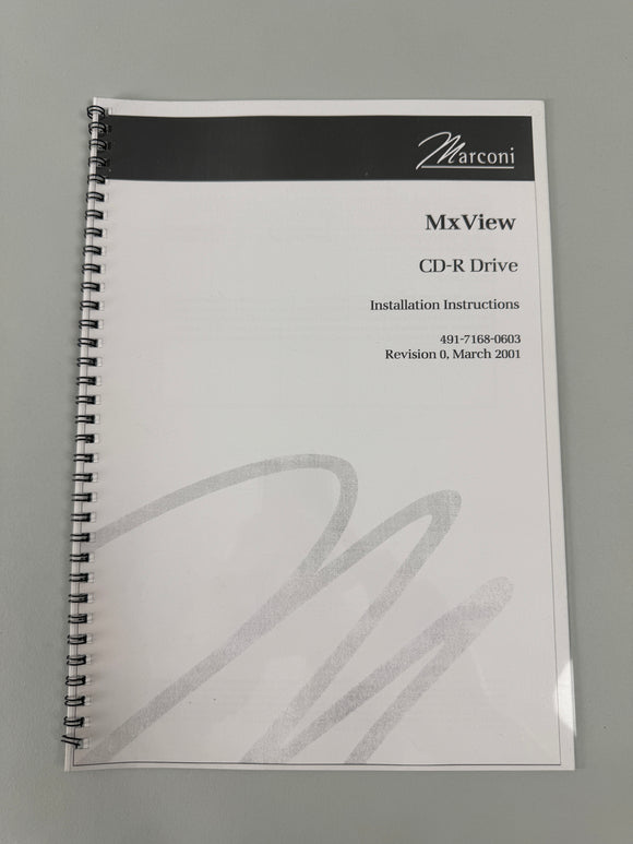 MARCONI P/N 491-7168-0603 REV 0