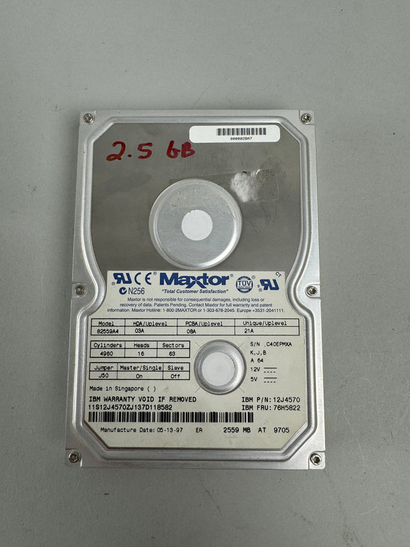 MAXTOR 82559A4 IDE HARD DRIVE