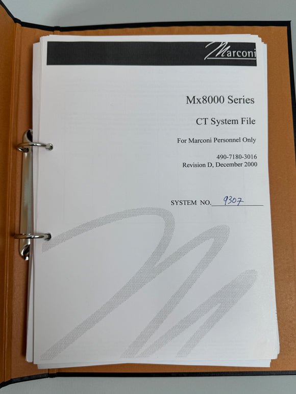 MARCONI P/N 490-7180-3016 REV D