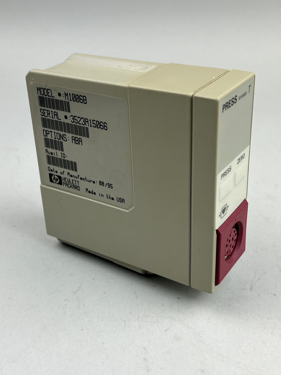 Hewlett Packard M1006B Invasive Blood Pressure Module
