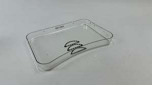 18 cm x 24 cm Curved Edge Compression Paddle Acrylic Tray for GE DMR Mammogrpahy System