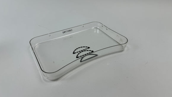 18 cm x 24 cm Curved Edge Compression Paddle Acrylic Tray for GE DMR