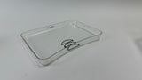 24 cm x 30 cm Curved Edge Compression Paddle Acrylic Tray for GE DMR Mammography System