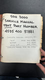 GE DSM SERVICE MANUAL # 36002027