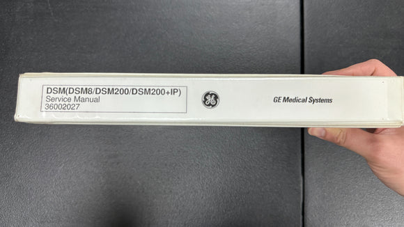 Dsm8 GE DSM (DSM8/DSM 200/DSM 200 + IP) SERVICE MANUAL 36002027 – Puma ...