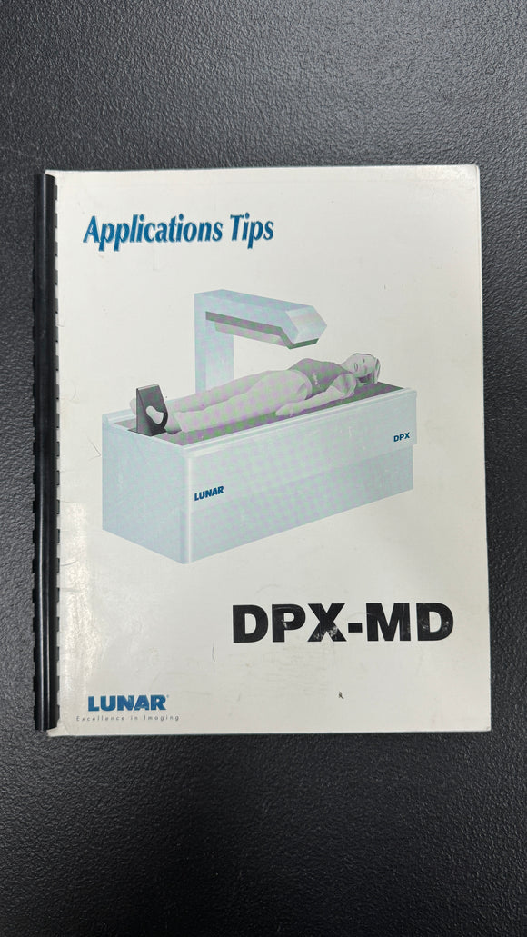 LUNAR DPX-MD APPLICATION TIPS