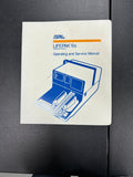 PHYSIO CONTROL LIFEPAK 6S OPERATING AND SERVICE MANUAL #801971-04