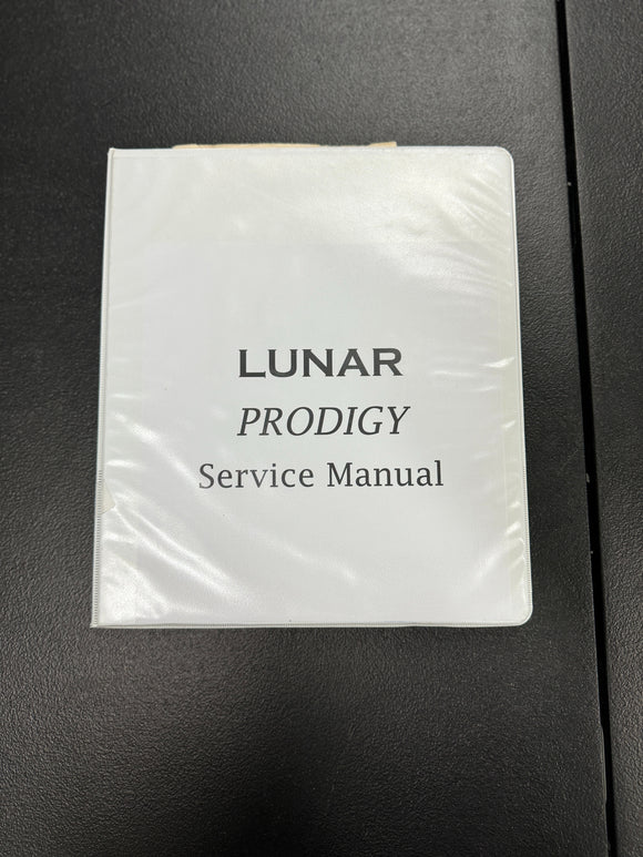 LUNAR PRODIGY SERVICE MANUAL