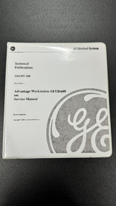 ADVANTAGE WORKSTATION 4.0 ULTRA 60 SERVICE MANUAL # 2261307-100