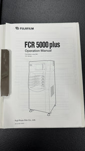 FUJIFILM FCR 5000 PLUS OPERATION MANUAL