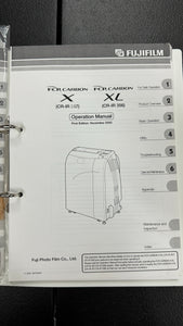 FCR CARBON X(CR-IR 357) Y XL ( CR-IR 356) OPERATION MANUAL