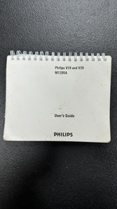 PHILIPS V24 AND V26 M 1205A USER'S GUIDE #PART M 1205-9131L