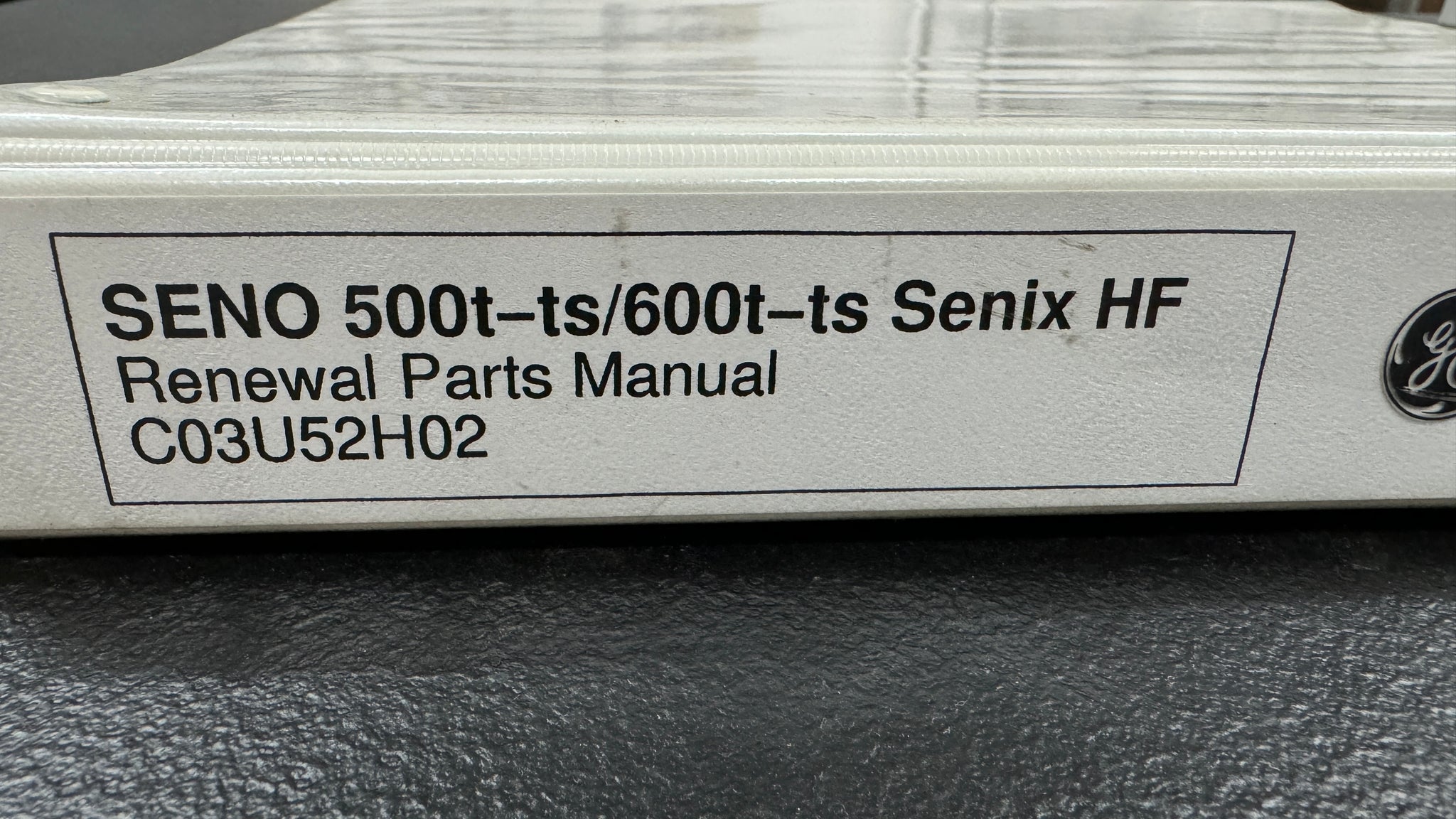 GE SENOGRAPHE SENIX H.F 500T/500TS/600T/600TS ILLUSTRATED PARTS