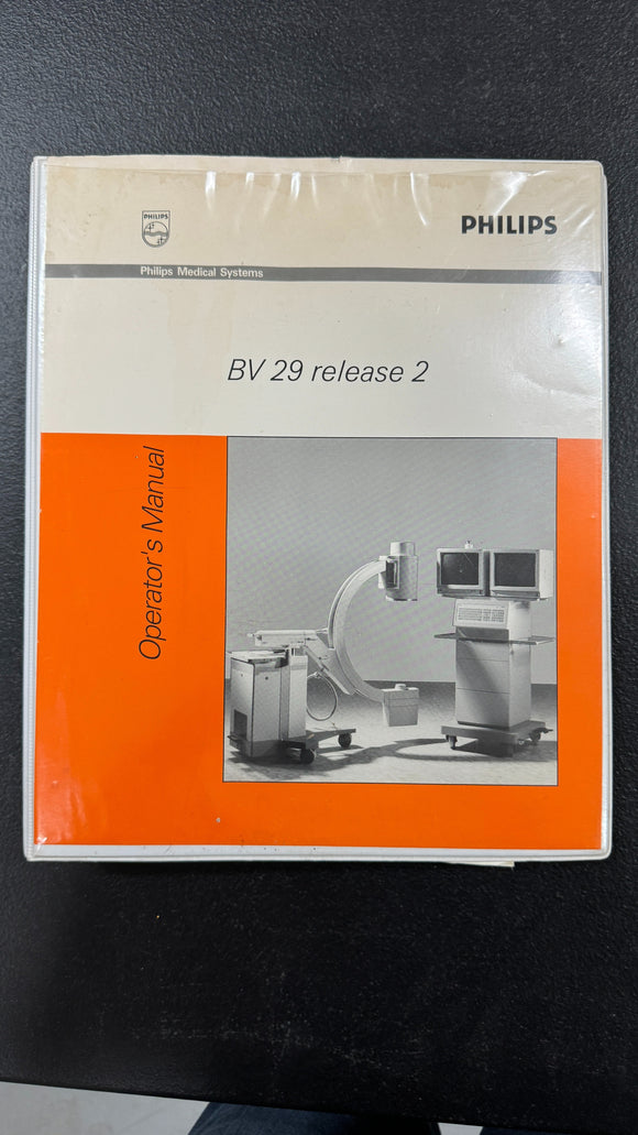 PHILIPS BV 29 OPERATOR'S MANUAL
